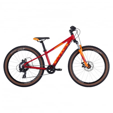 Biciclete copii - Bicicleta Copii Bulls Tokee 24 Disc - 24 Inch, Rosu