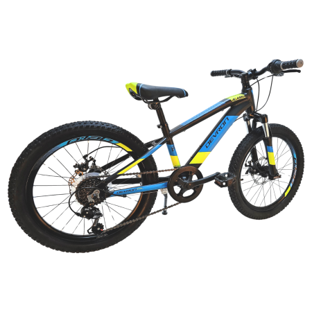 Bicicleta Copii Devron Alaska - 20 Inch, Negru-Albastru [2]