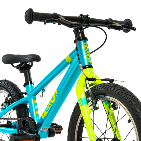 Bicicleta Copii Devron Urbio U1.6 Super Light - 16 Inch, Albastru-Verde [4]