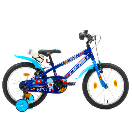 Biciclete copii - Bicicleta Copii DHS Rocket - 18 Inch, Albastru inchis