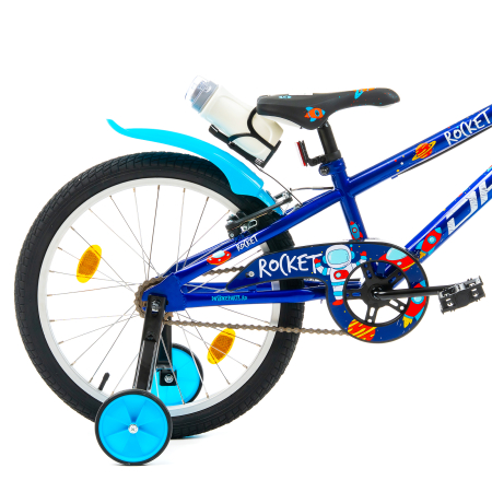 Bicicleta Copii DHS Rocket - 20 Inch, Albastru inchis [4]
