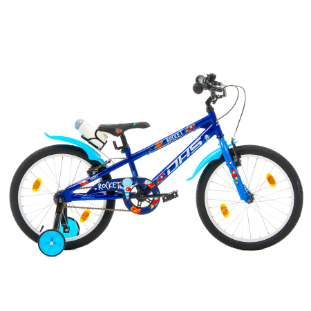 Biciclete copii - Bicicleta Copii DHS Rocket - 20 Inch, Albastru inchis