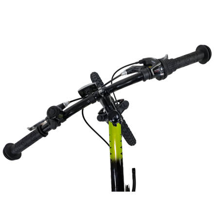 Bicicleta Copii Dhs Terrana 2023, model 2026 - 20 Inch, Negru-Verde [3]