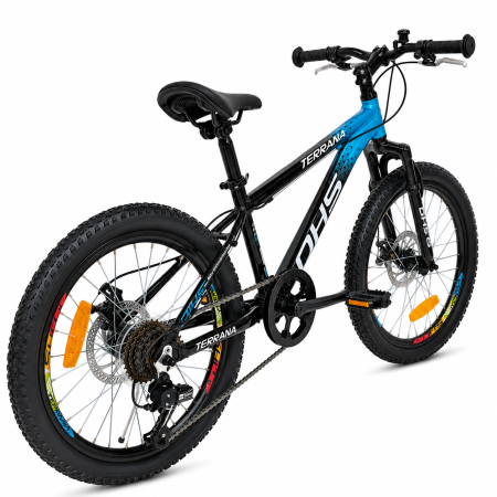 Bicicleta Copii Dhs Terrana 2023B, model 2026 - 20 Inch, Albastru-Negru [2]