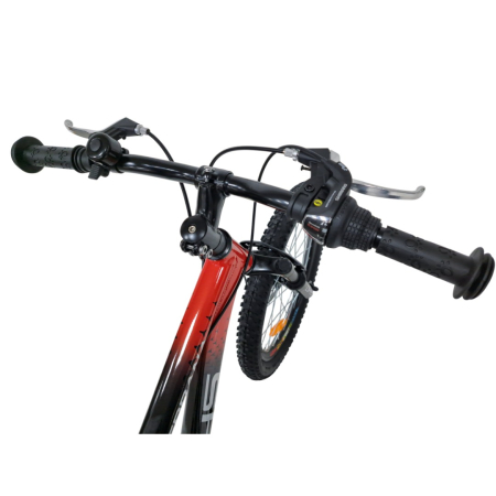 Bicicleta Copii Dhs Terrana 2023B, model 2026 - 20 Inch, Rosu-Negru [4]