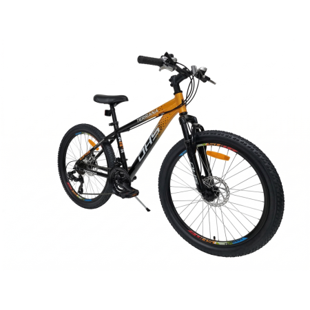 Bicicleta Copii Dhs Terrana 2423, model 2026 - 24 Inch, Portocaliu-Negru [1]