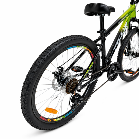 Bicicleta Copii Dhs Terrana 2423, model 2026 - 24 Inch, Verde-Negru [3]