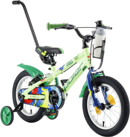 Bicicleta Copii Polar 2024 Dino - 14 Inch, Verde [1]