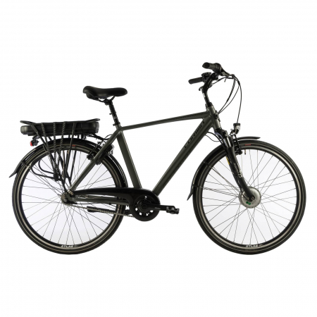 Biciclete electrice - Bicicleta Electrica Corwin 28321 - 28 Inch, 490 mm, Gri lucios