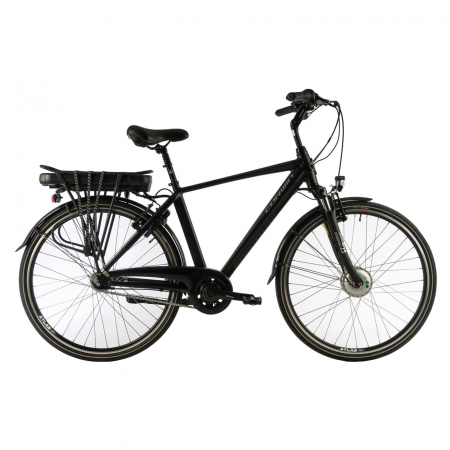 Biciclete electrice - Bicicleta Electrica Corwin 28321 - 28 Inch, 530 mm, Negru mat