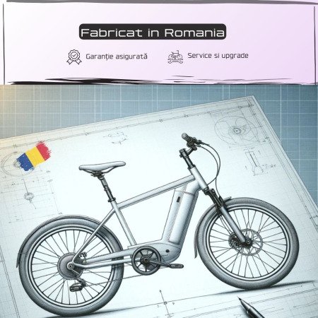 Bicicleta Electrica Devron 28427 - 28 Inch, M, Negru - Disc Brake [4]