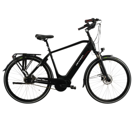 BICICLETE - Bicicleta Electrica Devron 28427 - 28 Inch, M, Negru - Disc Brake