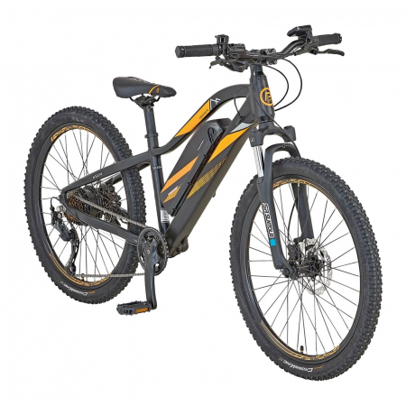 Bicicleta Electrica Devron 51721 - 24 Inch, 340 mm, Negru [1]