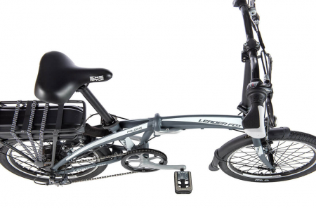 Bicicleta electrica -bike Folding Leader Fox Tifton 20" gri mat-alb [5]