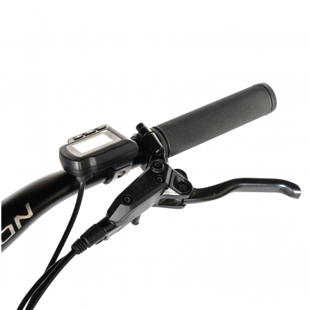 Bicicleta electrica  I-ON  (E-BIKE) 27.5" I1006E, cadru aluminiu, frane mecanice disc, echipare SHIMANO 21 viteze, culoare negru/portocaliu [13]