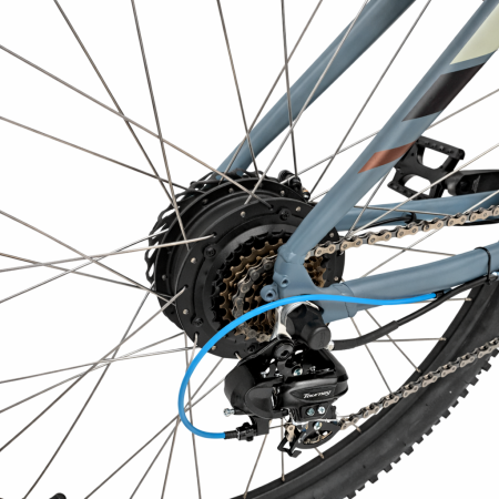 Bicicleta electrica Mtb Graveler 53116 - 29 inch, M, Gri [3]
