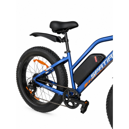 Bicicleta electrica Mtb Spatial Parrot 1.2 - 26 inch, M, Albastru [4]