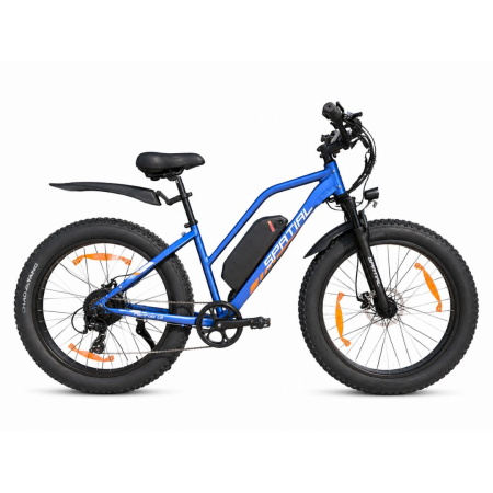 Biciclete electrice - Bicicleta electrica Mtb Spatial Parrot 1.2 - 26 inch, M, Albastru