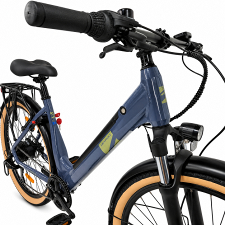 Bicicleta electrica Oras Devron 28200 - 28 inch, L, Gri Inchis [4]