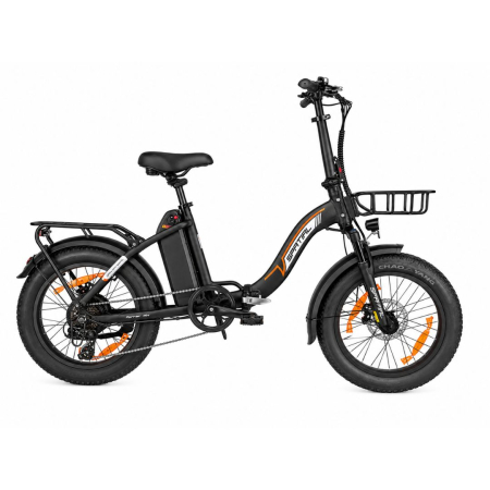 Biciclete electrice - Bicicleta electrica pliabila Spatial Parrot 1.2 - 20 inch, Negru