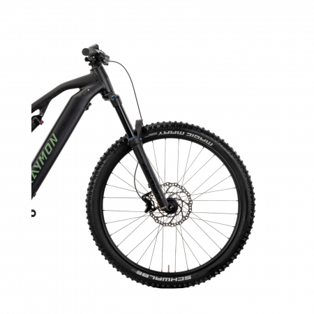 Bicicleta Electrica Raymon Full Suspension Trailray 150 2025 - 29 Inch, L, Negru - Deore [4]