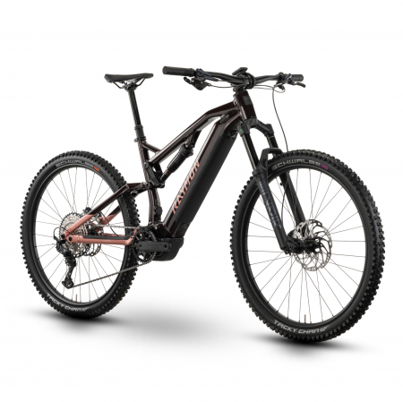 Bicicleta Electrica Raymon Full Suspension Trailray 150 Pro 2025 - 29 Inch, L, Negru - SLX [1]