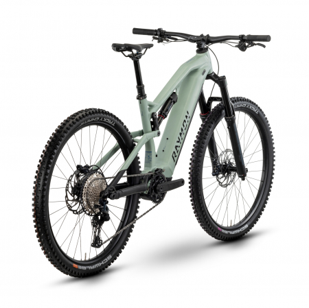 Bicicleta Electrica Raymon Full Suspension Trailray 150 Pro 2025 - 29 Inch, M, Verde - SLX [2]