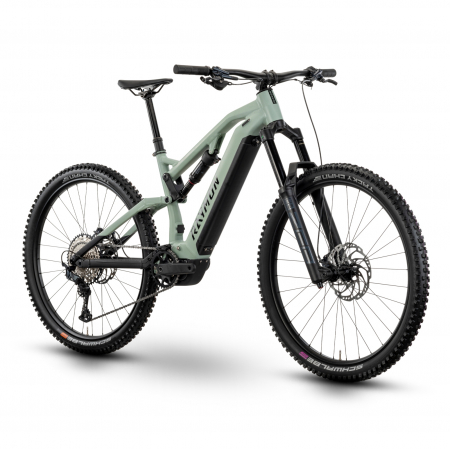 Bicicleta Electrica Raymon Full Suspension Trailray 150 Pro 2025 - 29 Inch, M, Verde - SLX [1]