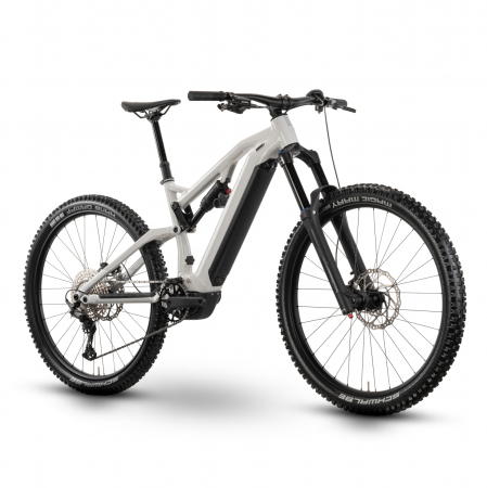 Bicicleta Electrica Raymon Full Suspension Trailray 170 2025 - 29 Inch, S, Alb - Deore [1]