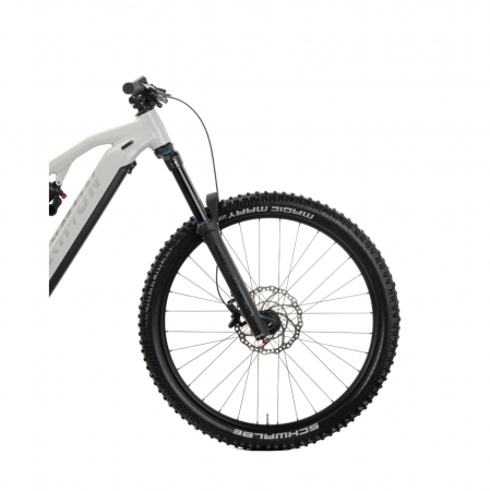 Bicicleta Electrica Raymon Full Suspension Trailray 170 2025 - 29 Inch, S, Alb - Deore [4]