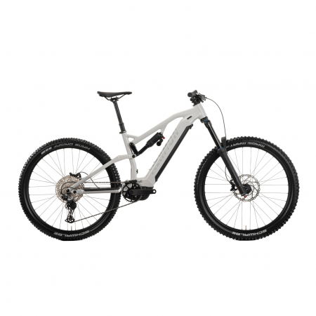 BICICLETE - Bicicleta Electrica Raymon Full Suspension Trailray 170 2025 - 29 Inch, S, Alb - Deore