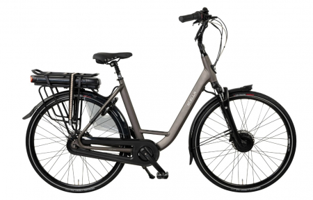 BICICLETE - Bicicleta Electrica Stella Livorno Dama FDST RTE 2.1 - 28 Inch, L, Gri