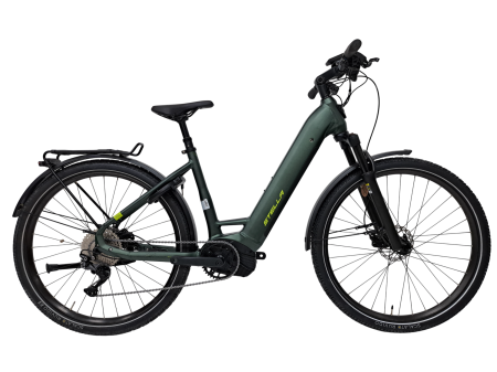BICICLETE - Bicicleta electrica Trekking  Stella Tierra - 29 inch, 10V, L, Verde mat
