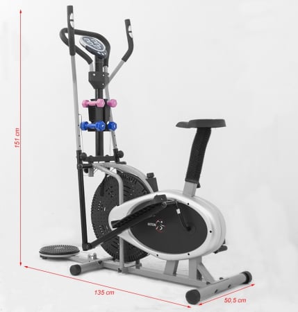 Bicicleta eliptica 17 R Combo [2]