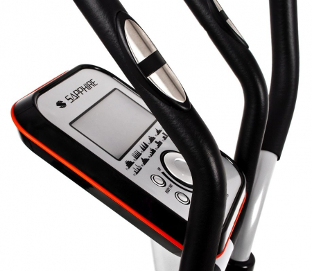 Bicicleta eliptica GALAXY II carbon/argintiu [3]