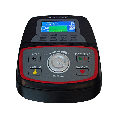 Bicicleta eliptica GALAXY II negru/argintiu [7]