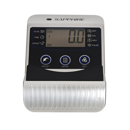 Bicicleta eliptica PULSAR SG-920E- argintiu/rosu [8]