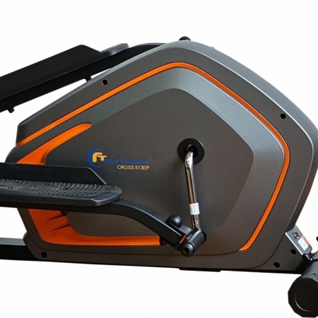 Bicicleta ergometrica eliptica FitTronic Cross 513 EP, display mare, electromagnetica, 13 programe, Apps Kinomap, Zwift [2]