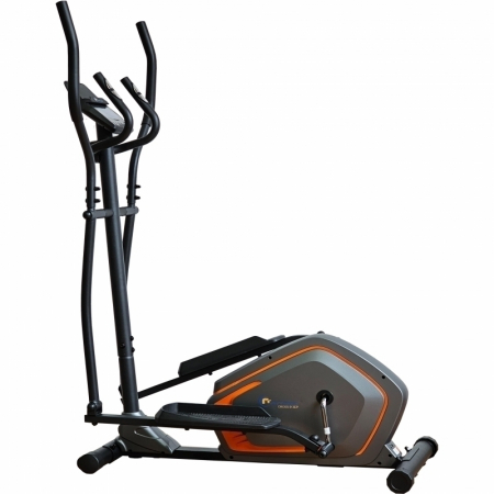 BICICLETE FITNESS - Bicicleta ergometrica eliptica FitTronic Cross 513 EP, display mare, electromagnetica, 13 programe, Apps Kinomap, Zwift