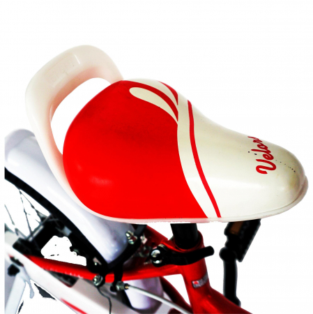 Bicicleta fete VELORS V1802A, roata 18", C-Brake, roti ajutatoare, 5-7 ani, rosu/alb  [5]