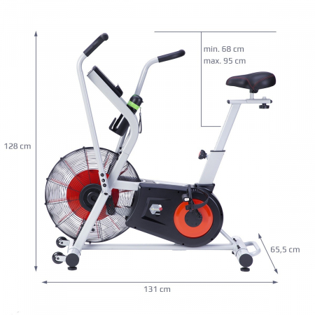 Bicicleta fitness HMS PREMIUM MP8880 Air Bike [5]