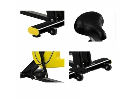 Bicicleta fitness indoor cycling FitTronic SB5000, Fitshow app [3]