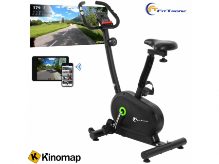 Bicicleta magnetica FitTronic MB3000, Kinomap, Zwift si z-sport [6]