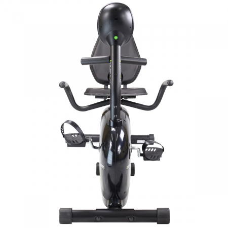 Bicicleta fitness magnetica recumbent HMS R9259 PLUS negru-verde [4]
