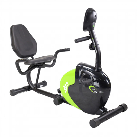 Bicicleta fitness magnetica recumbent HMS R9259 PLUS negru-verde [3]
