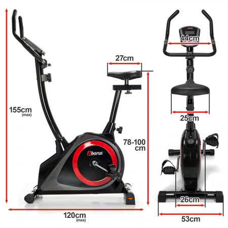 Bicicleta fitness magnetica Sportmann Abarqs RW-33 [1]