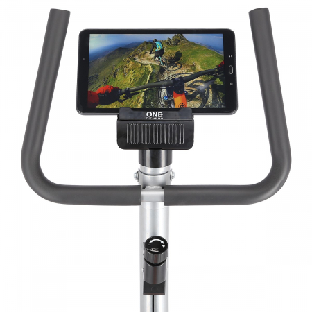 Bicicleta fitness mecanica HMS ONE RW3011 argintiu/portocaliu [12]