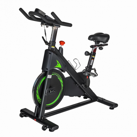 BICICLETE FITNESS - Bicicleta Fitness Spin Bike Dhs 2101 - Negru-Verde