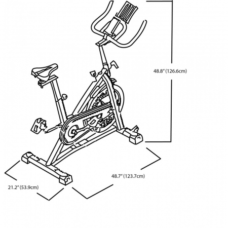 Bicicleta fitness spinning Schwinn IC7 [6]