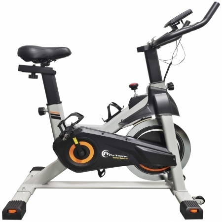 Bicicleta indoor cycling FitTronic® Trainer Spin 710, design robust, greutate volanta 8 kg, afisaj LCD, greutate suportata 120 kg [7]